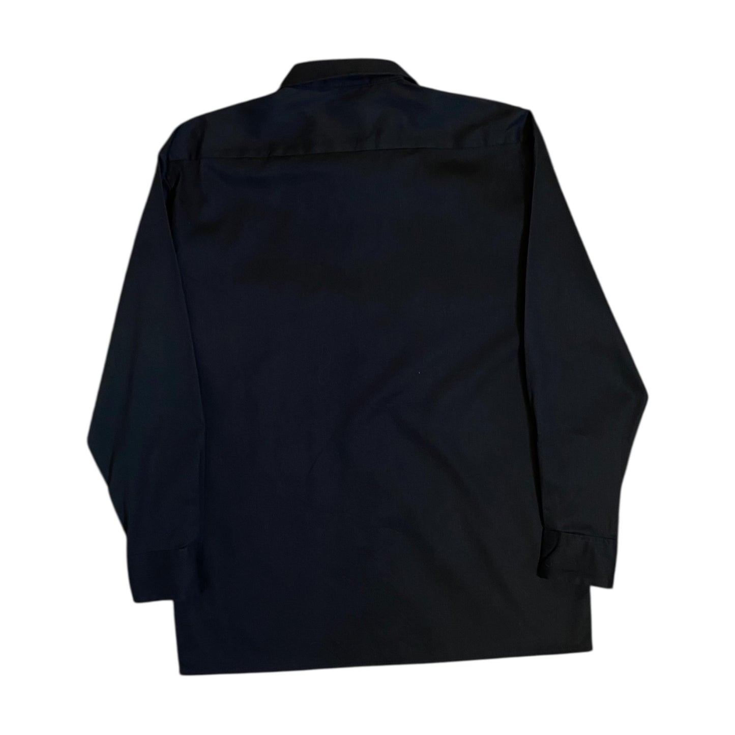Dickies Black Long Sleeve Button Up Shirt