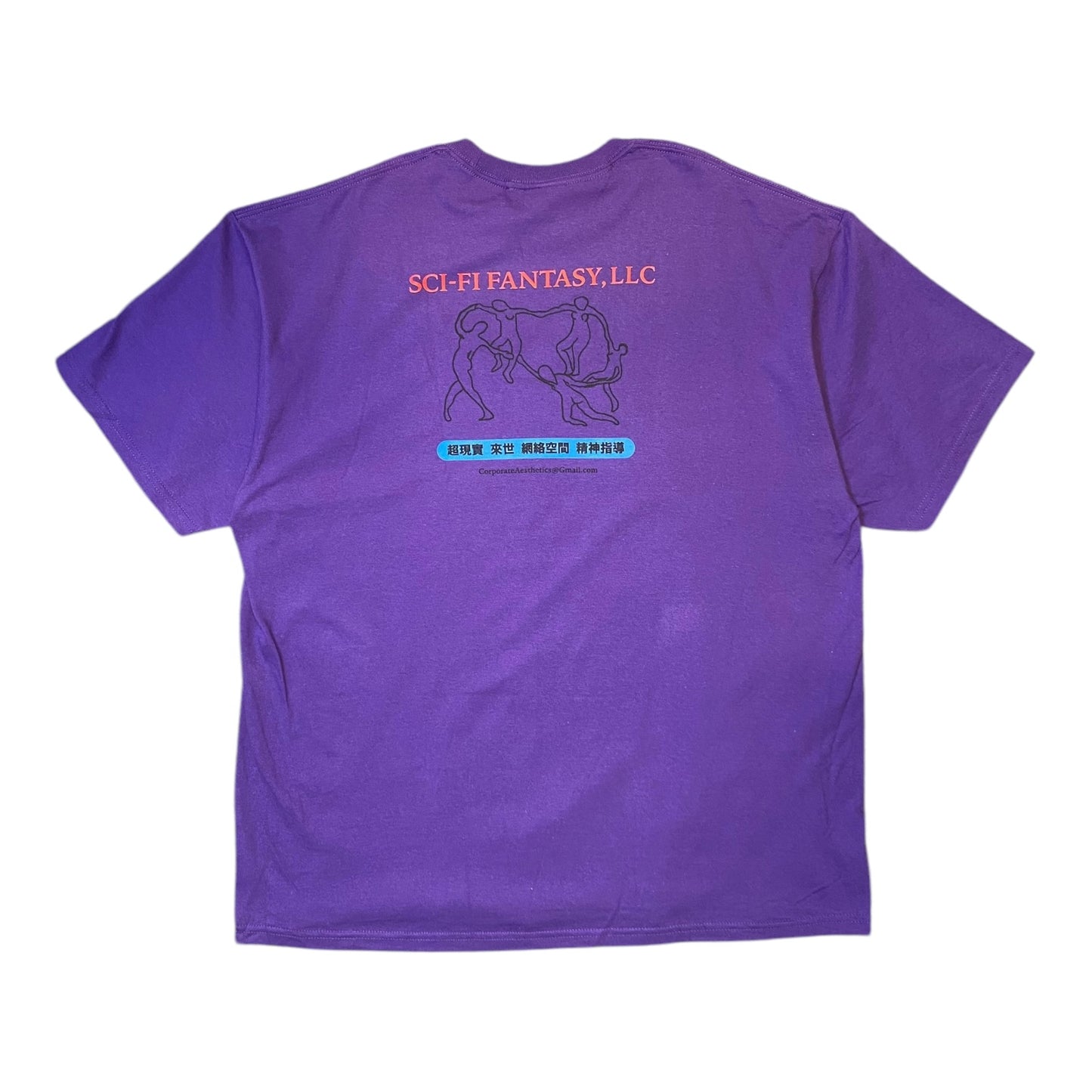 Sci-Fi Fantasy Purple T-Shirt