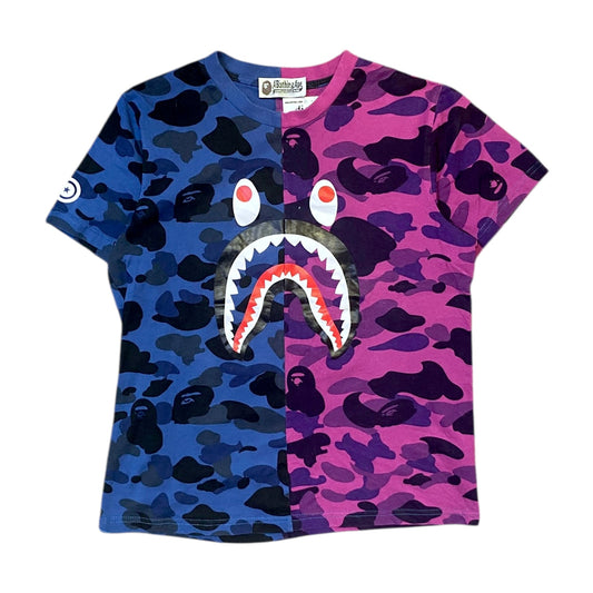 Bape WGM Camo Shark T-Shirt