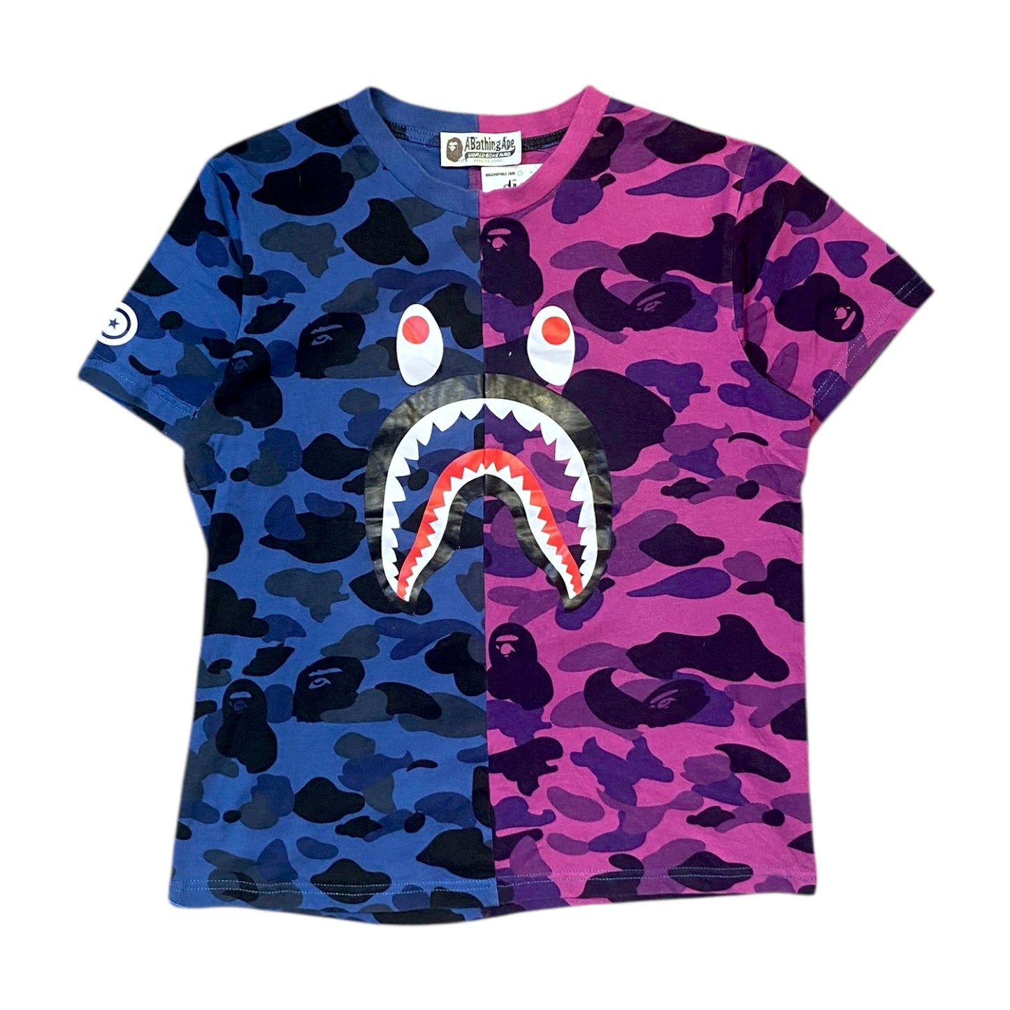 Bape WGM Camo Shark T-Shirt