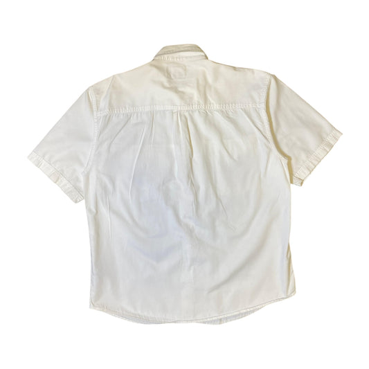 Harley Davidson White Button Up T-Shirt