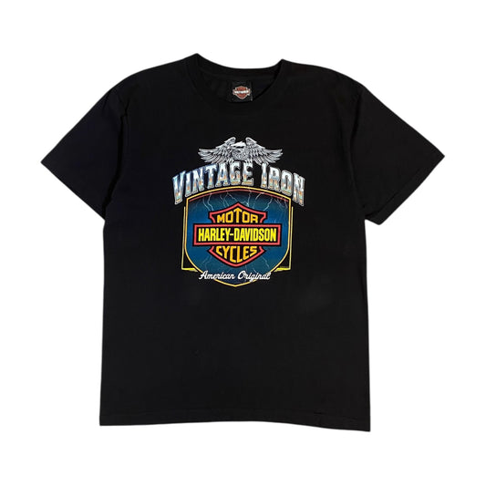 Harley Davidson Vintage Iron Bumpus Memphis Tennessee Black T-Shirt