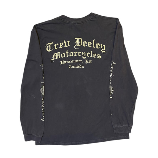 Harley Davidson Since 1903 Vancouver Canada Long Sleeve T-Shirt