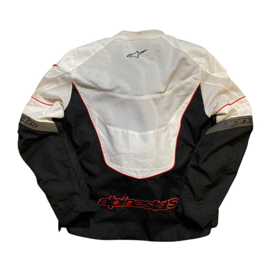 Alpinestars White/Black Motorcycle Jacket