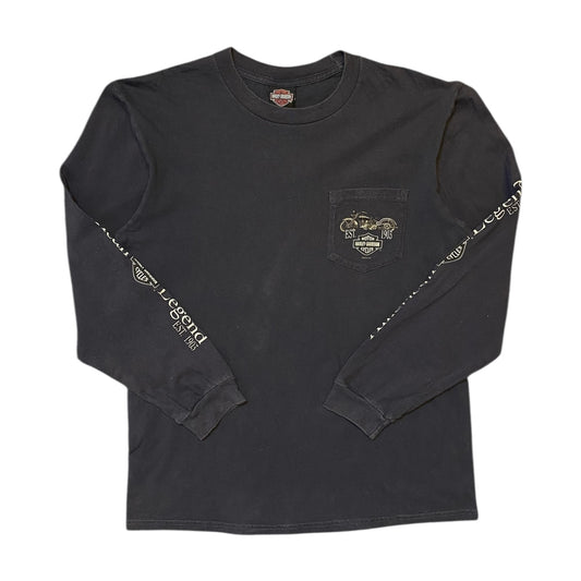 Harley Davidson Since 1903 Vancouver Canada Long Sleeve T-Shirt