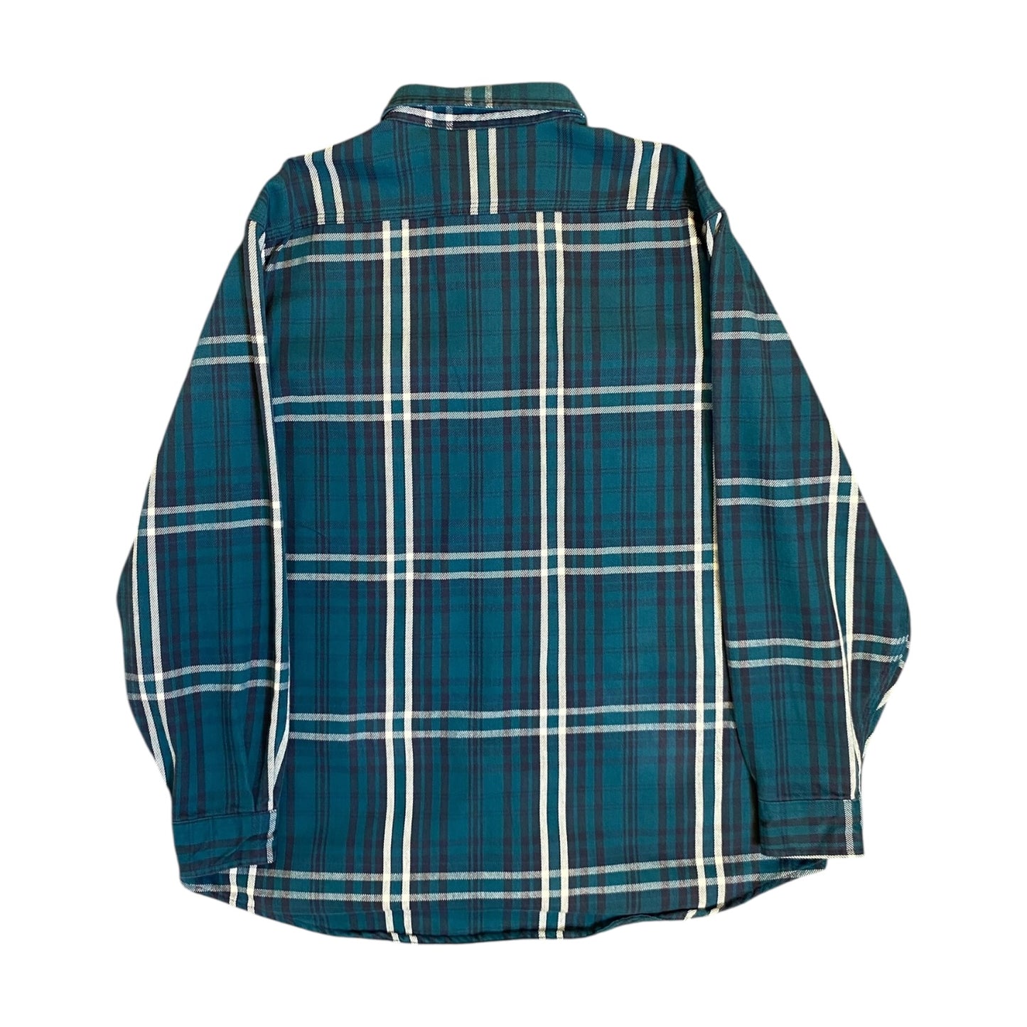 Carhartt Green Long Sleeve Button up Checkered Shirt