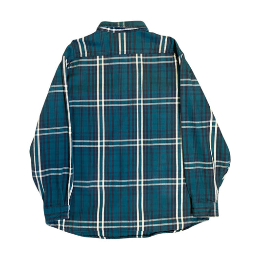 Carhartt Green Long Sleeve Button up Checkered Shirt