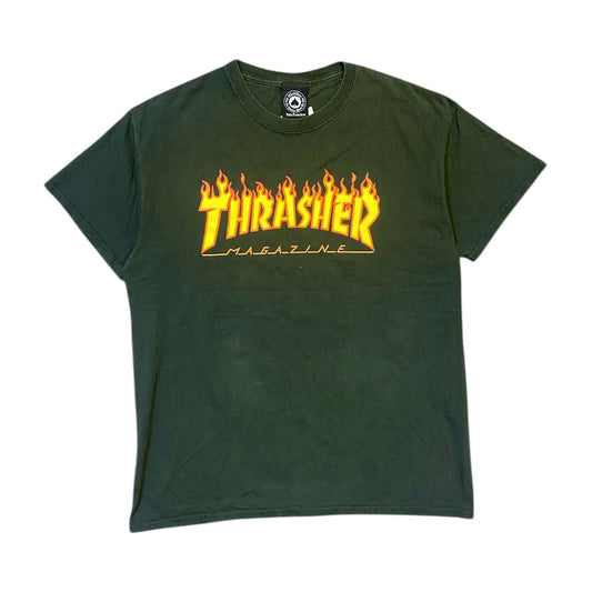 Thrasher Magazine Green T-Shirt