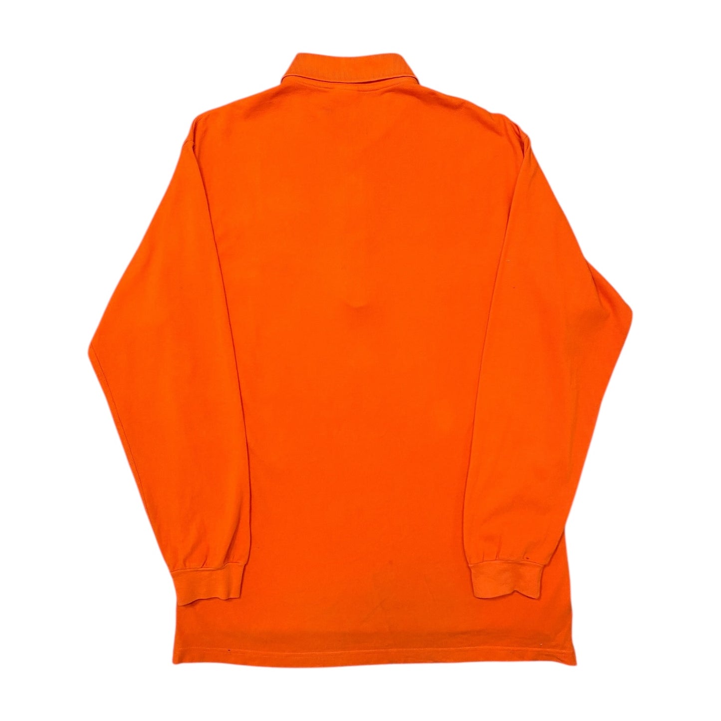 Nike Orange Long Sleeve Collared T-Shirt