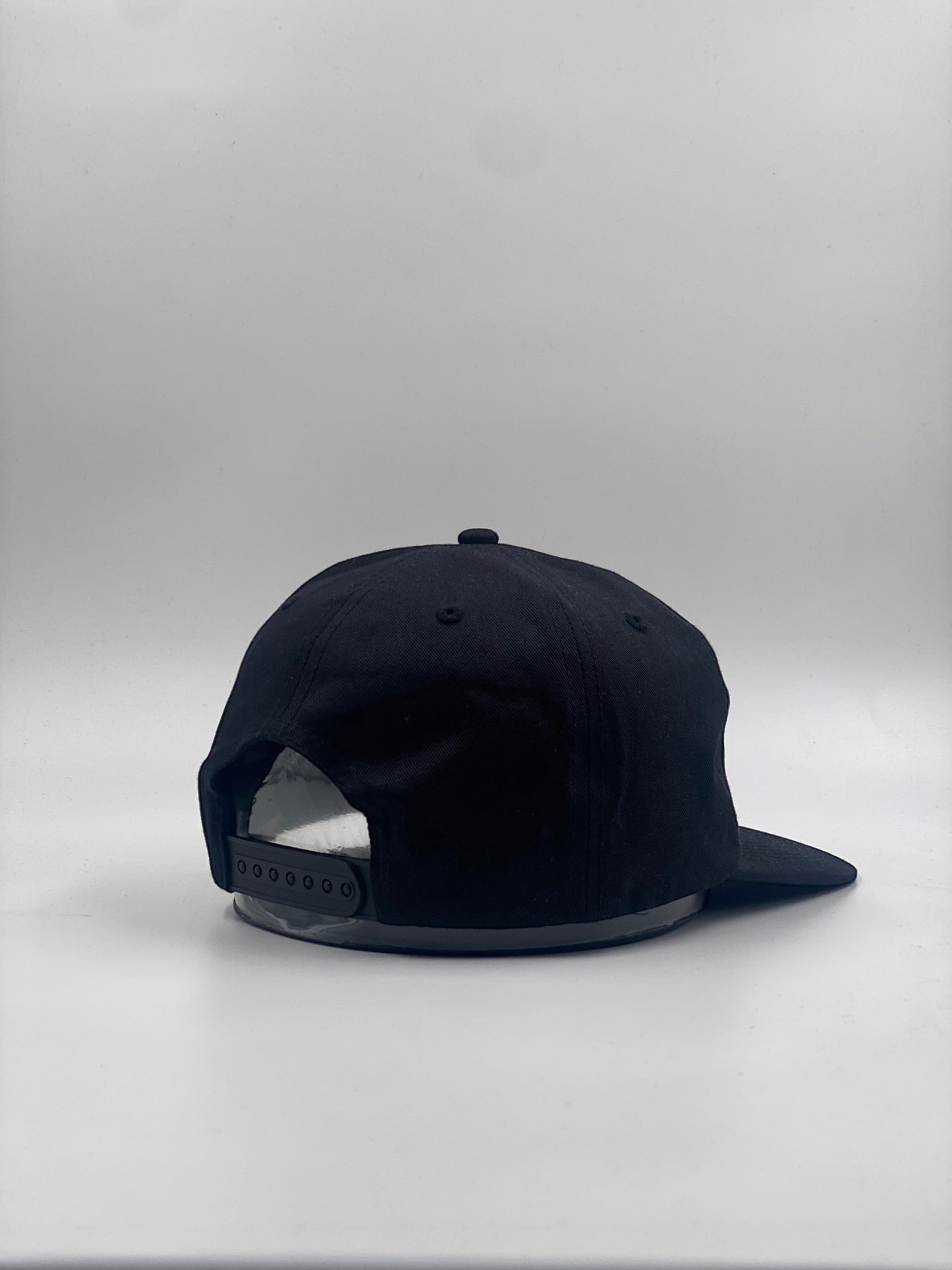 Sci-Fi Fantasy Black Cap white embroidery