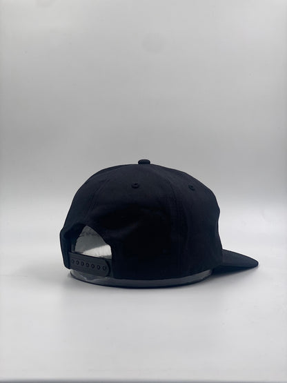 Sci-Fi Fantasy Black Cap white embroidery