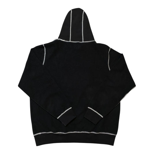 Noah Reverse Stitched Black Hoodie