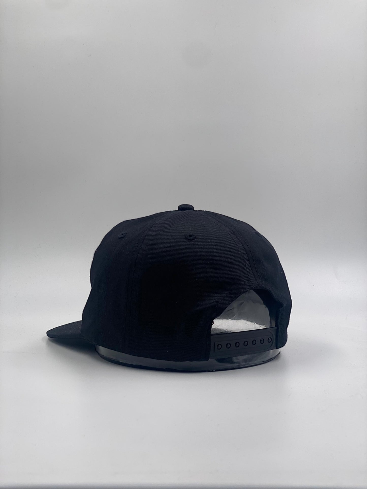 Sci-Fi Fantasy Black Cap white embroidery