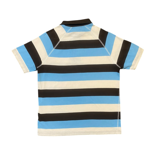 Dickies Blue/White/Black Collared Striped T-Shirt