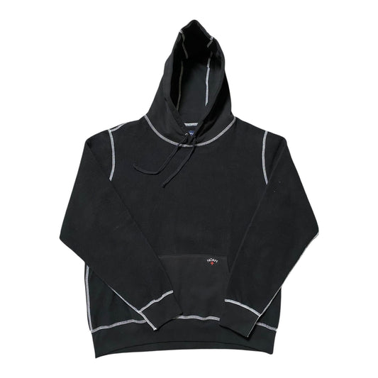 Noah Reverse Stitched Black Hoodie