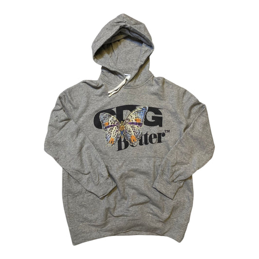 CDG Better Butterfly Grey Hoodie