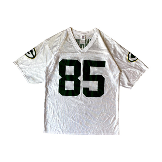 NFL Packers #85 Jennings White Jersey