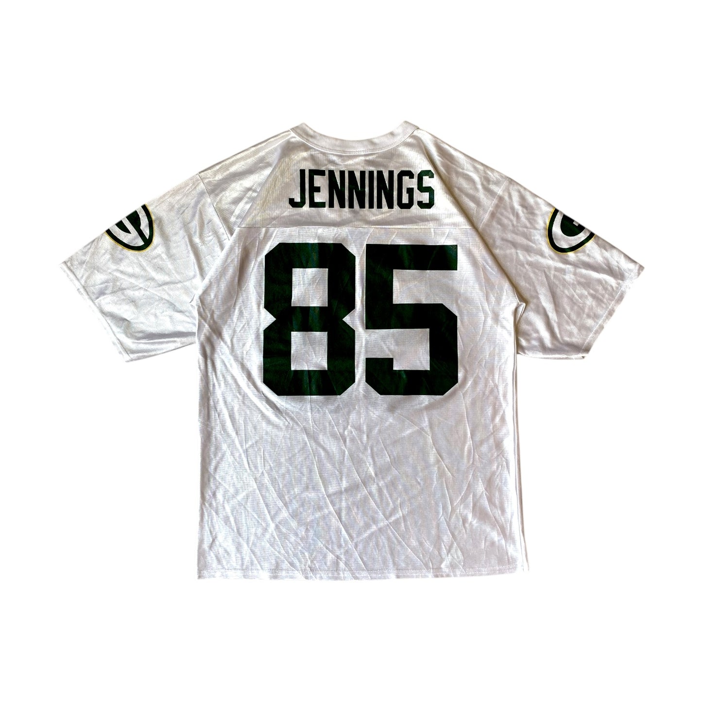 NFL Packers #85 Jennings White Jersey
