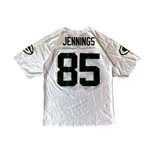 NFL Packers #85 Jennings White Jersey
