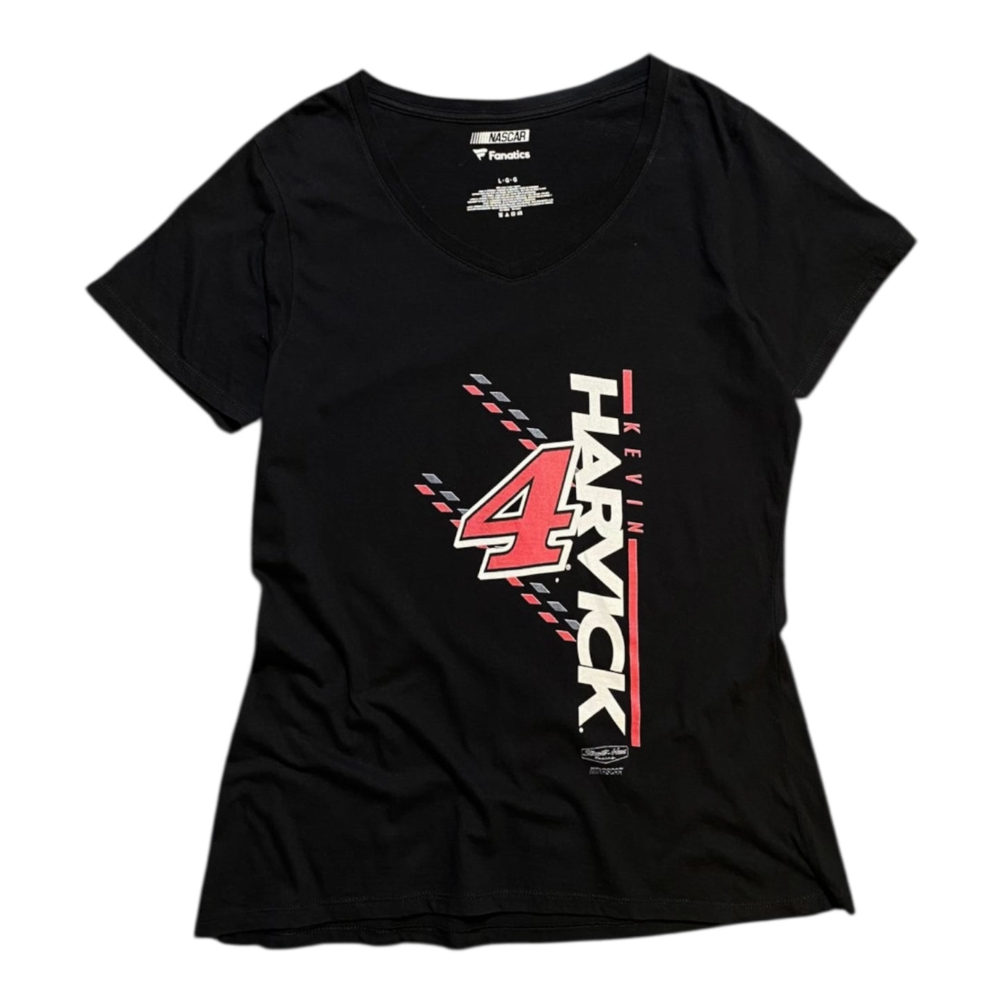 Kevin Harvick #4 Black Wmns T-Shirt