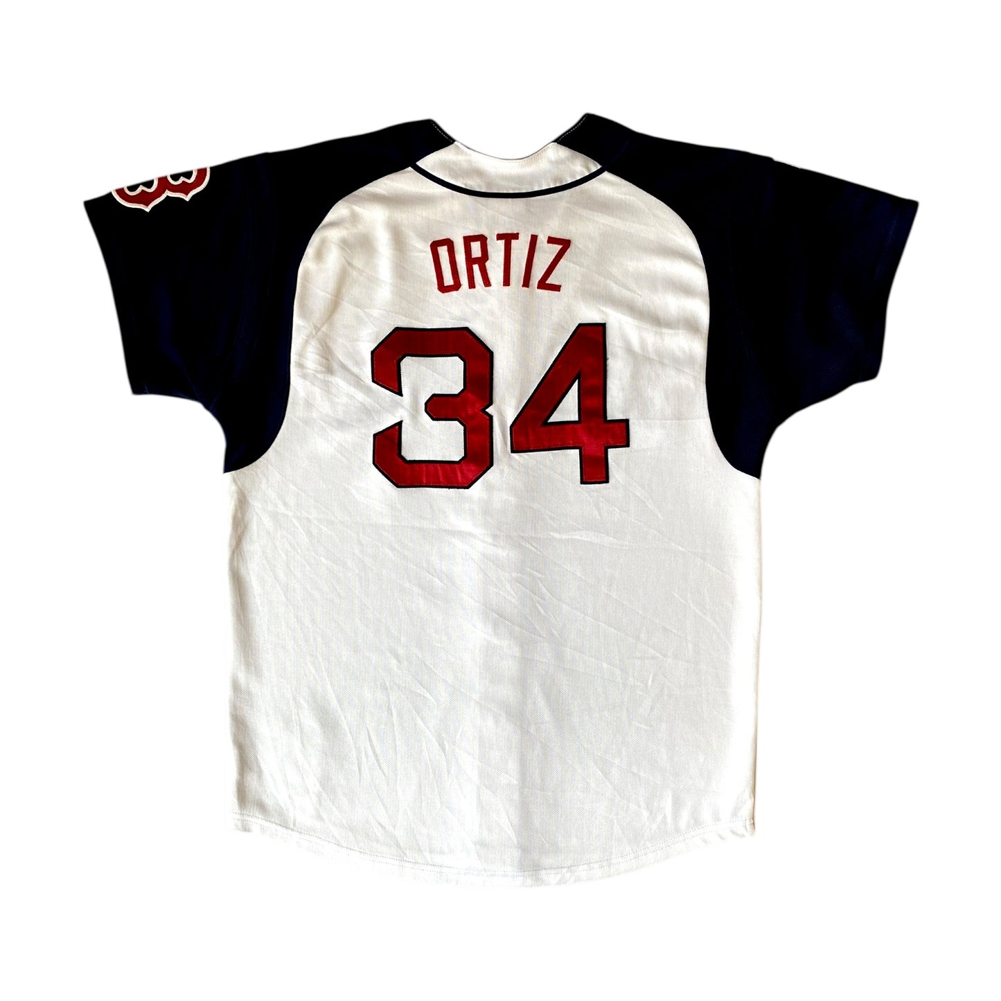MLB Red Sox #34 Ortiz Jersey