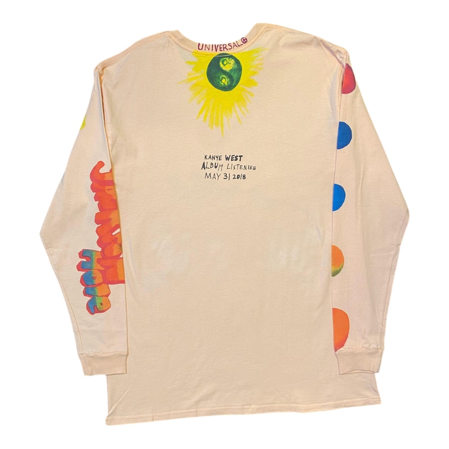 Kanye West Album Listening Party Wyoming Long Sleeve T-Shirt