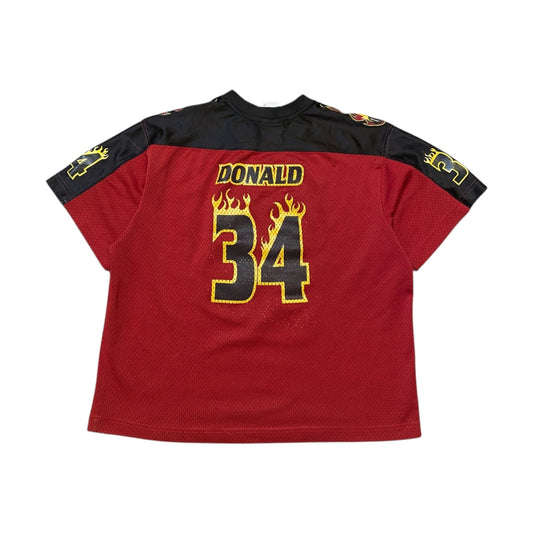 Disneyland Donald's Fury Red & Black #34 Jersey