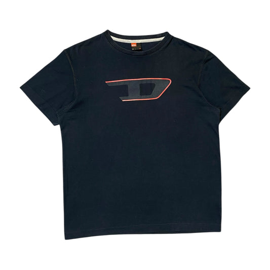 Diesel Logo Black T-Shirt