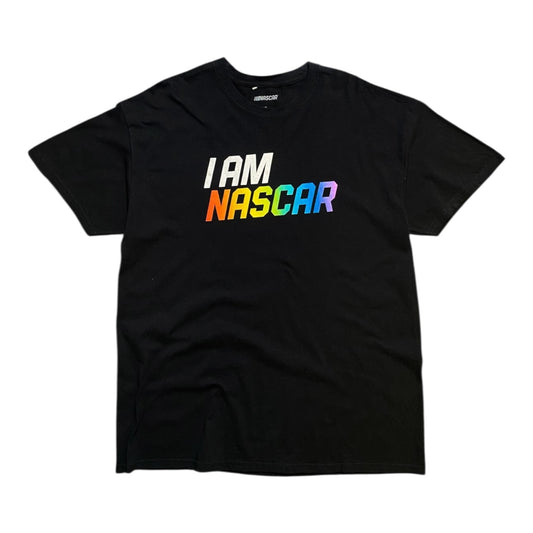 I Am Nascar Black T-Shirt