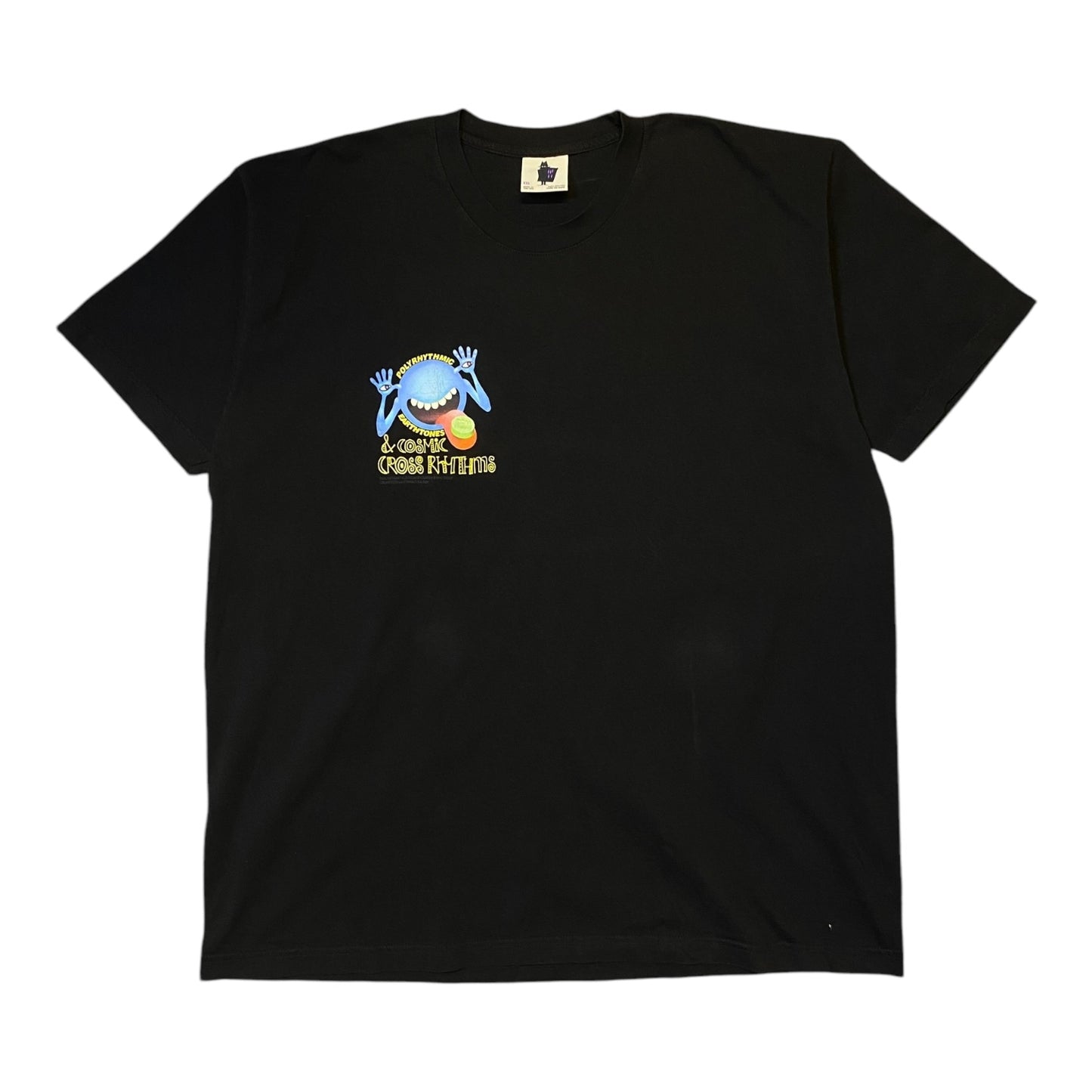 Real Bad Man Polyrhythmic Earthtones Black T-Shirt