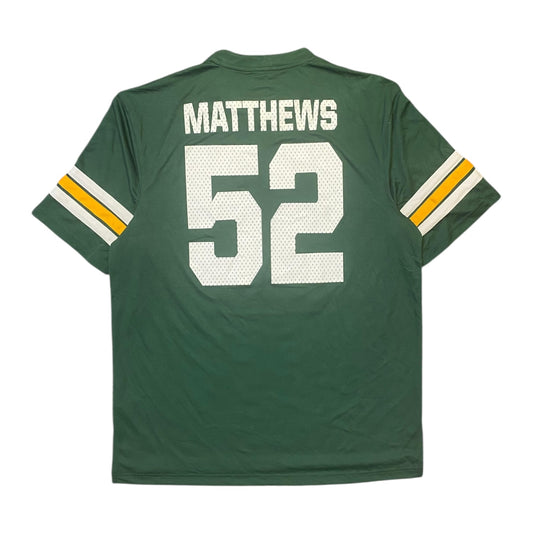 NFL Packers #52 Matthews Green Jersey