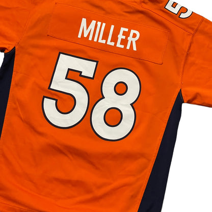 Nike Broncos "Miller" 58 Home Retro Jersey