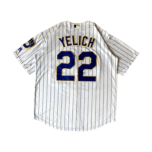 MLB Brewers #22 Yelich Jersey