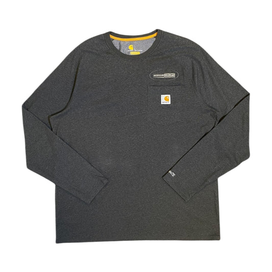 Carhartt Force Modular Concepts Long Sleeve Grey T-Shirt