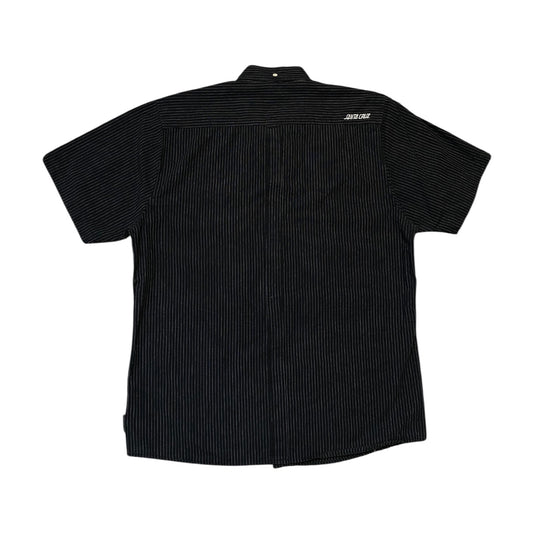 Santa Cruz Black Button Up Shirt
