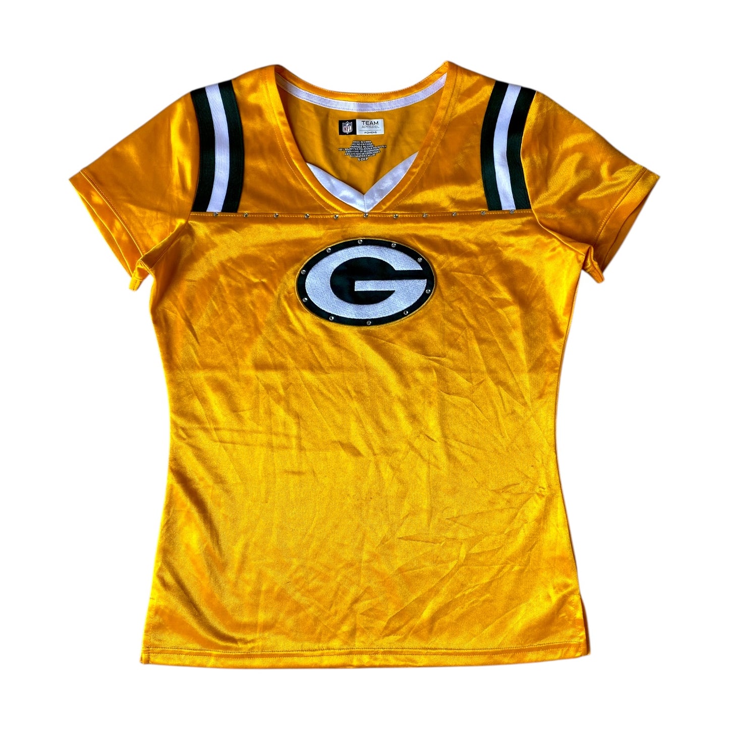 NFL Packers Yellow Women's Jersey