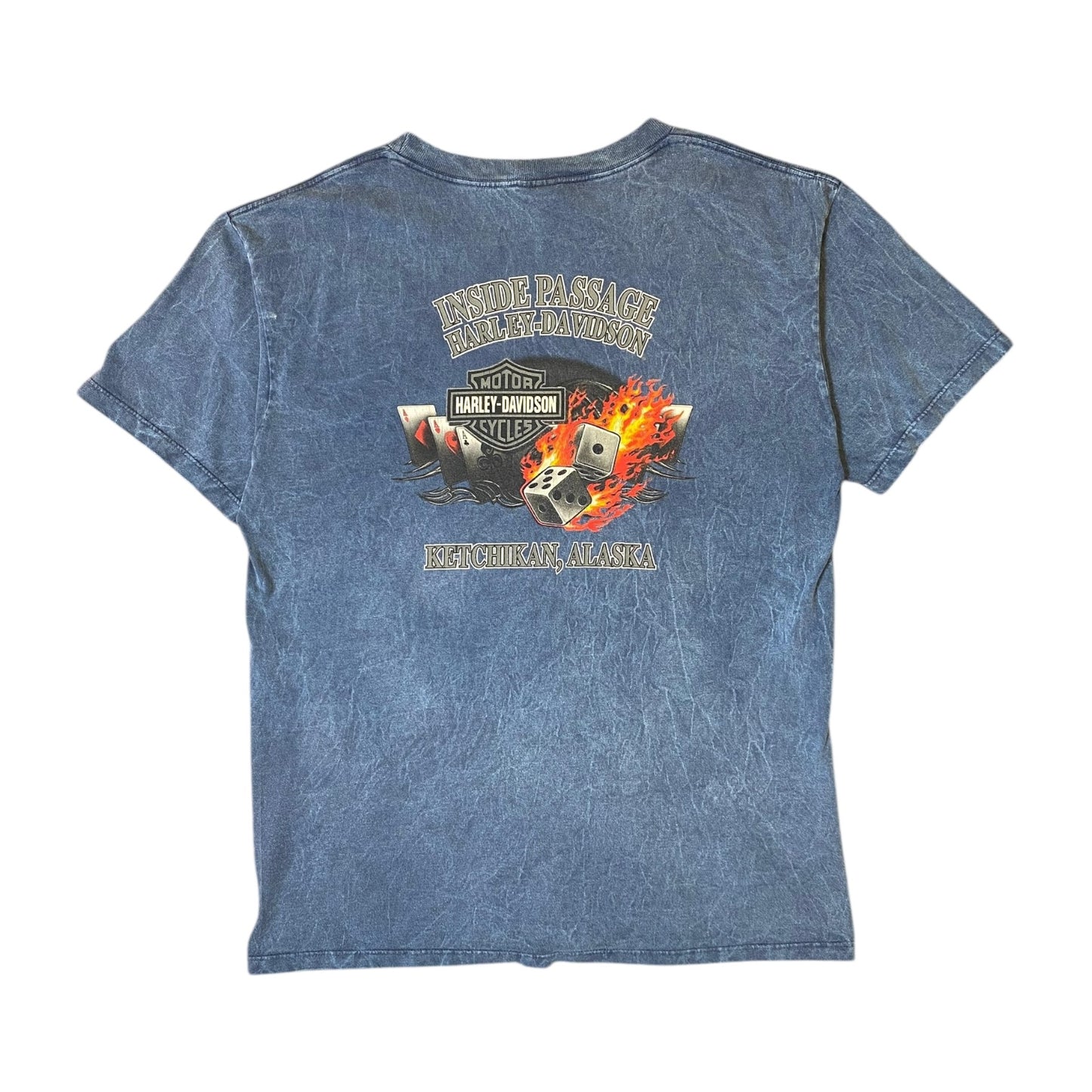 Harley Davidson Ketchikan Alaska Blue T-Shirt