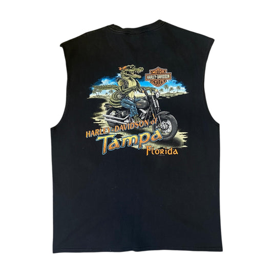 Harley Davidson Tampa Florida Black Tank Top