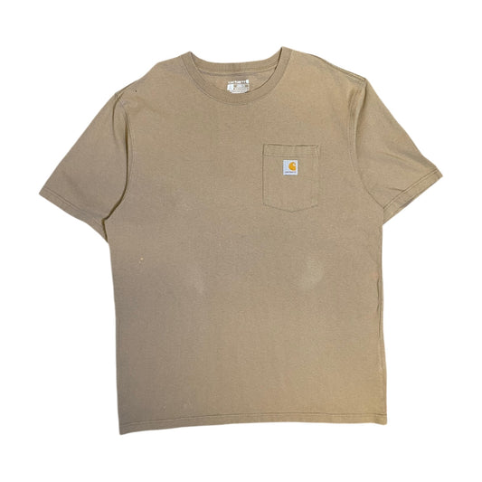Carhartt Loose Fit Beige Pocket T-Shirt