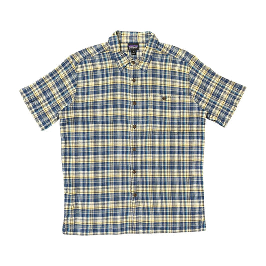 Patagonia Checkered Button Up T-Shirt