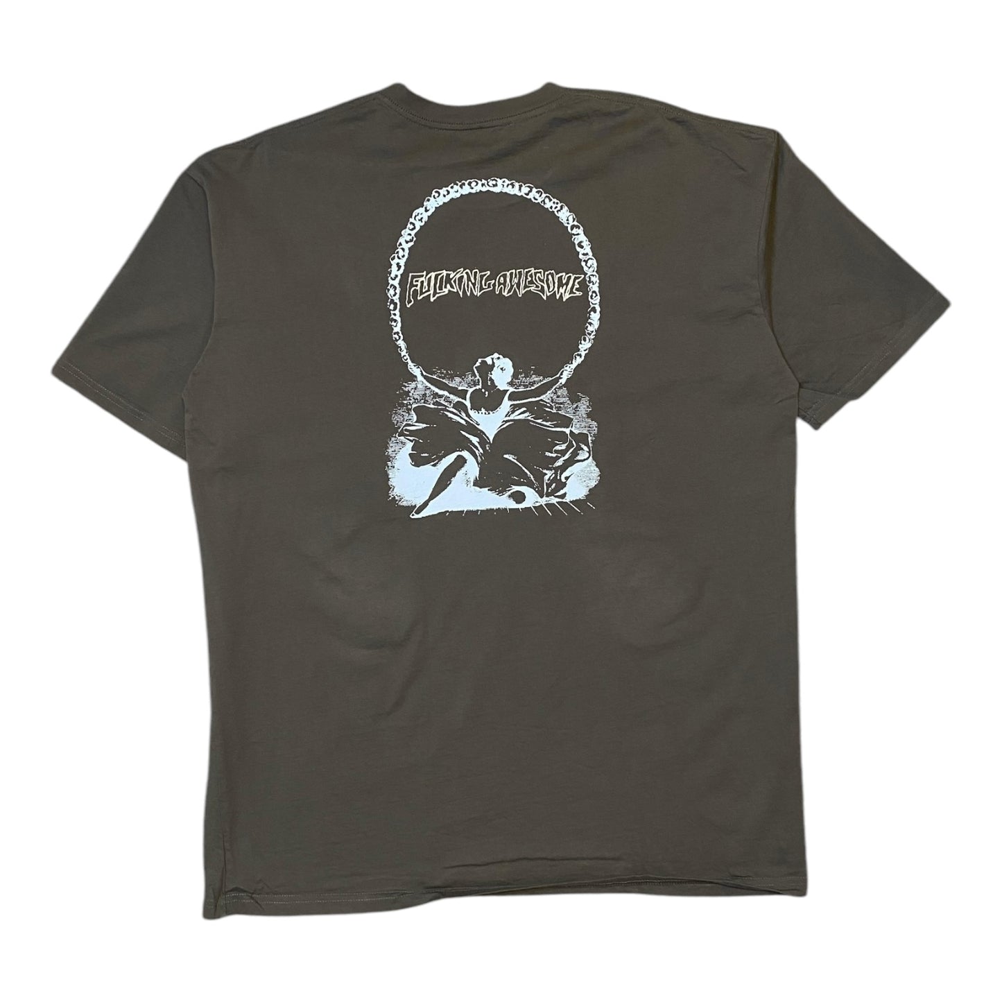 Fucking Awesome Grey Dancer Graphic T-Shirt