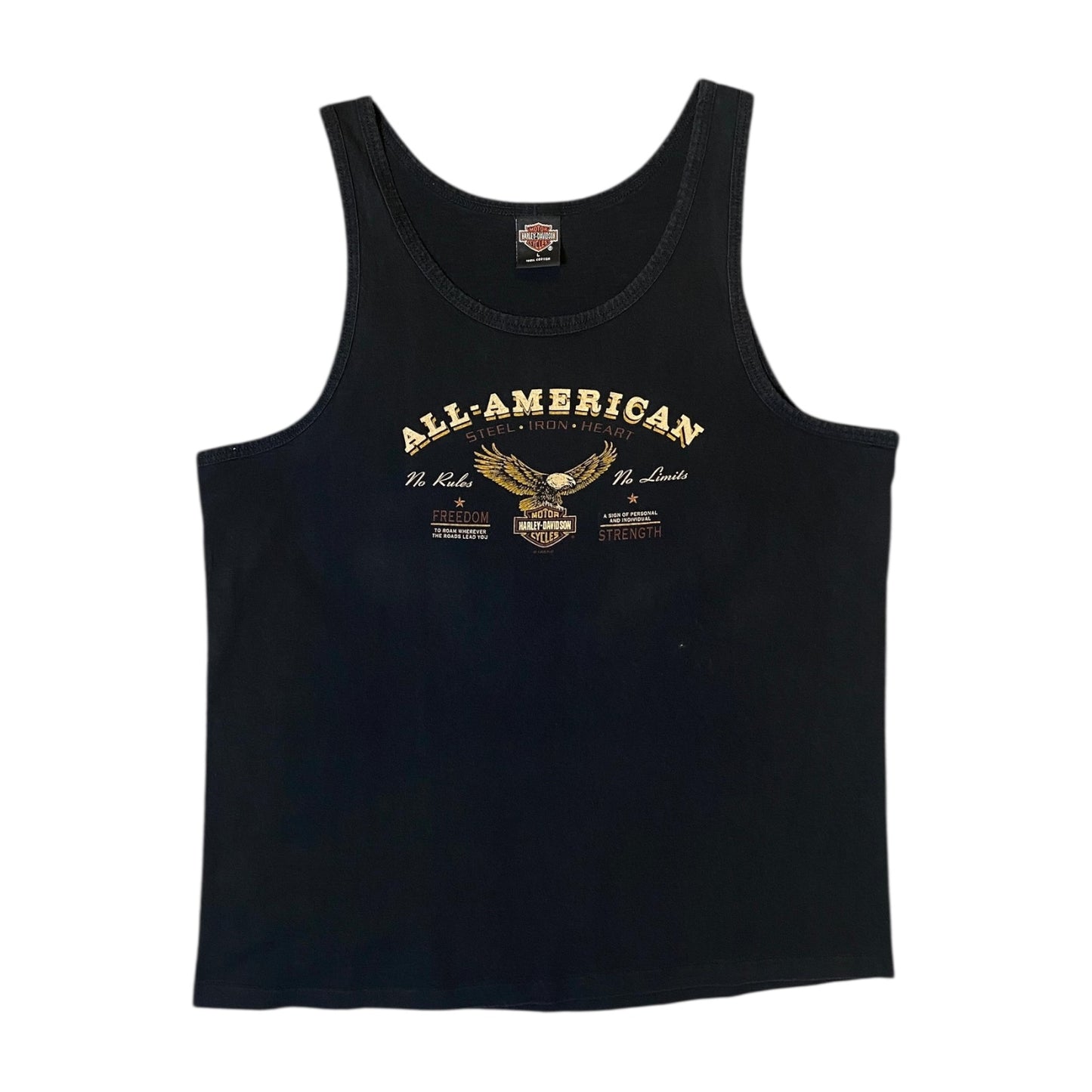 Harley Davidson Suburban Thiensville Wisconsin Black Tank Top