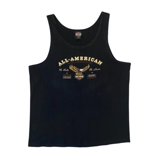 Harley Davidson Suburban Thiensville Wisconsin Black Tank Top