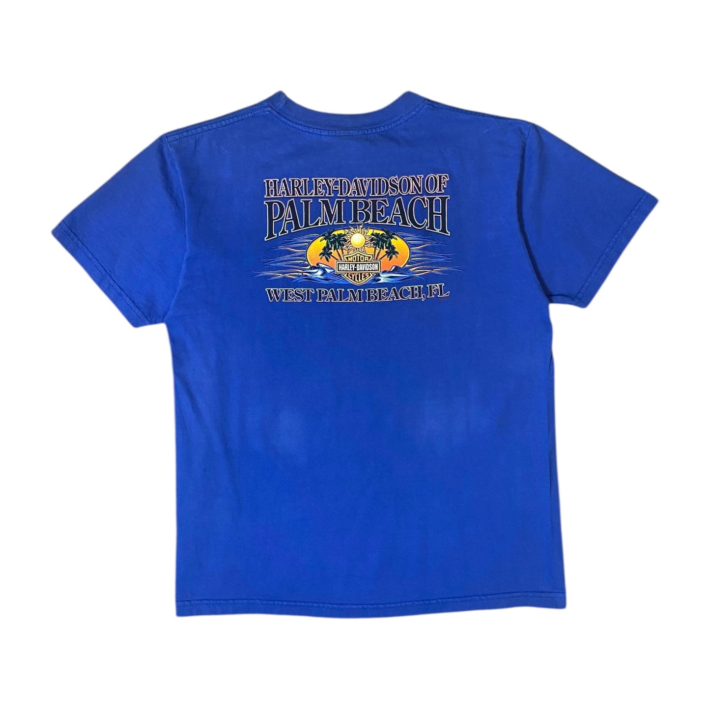 Harley Davidson West Palm Beach Blue T-Shirt