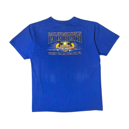 Harley Davidson West Palm Beach Blue T-Shirt