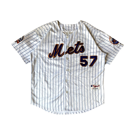 MLB Mets #57 Santana Jersey