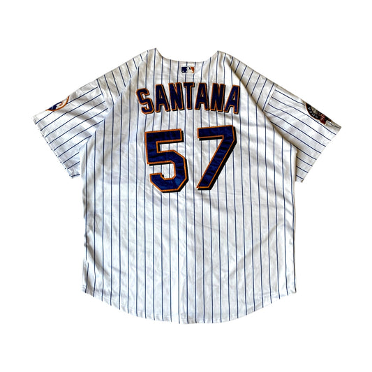MLB Mets #57 Santana Jersey