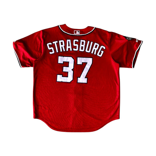 MLB Washington Nationals #37 Strasburg Jersey
