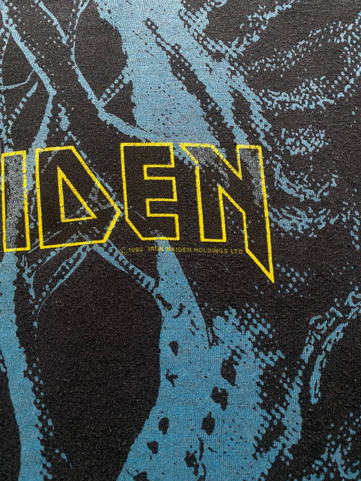 1992 Vintage Iron Maiden Fear Of The Dark T-Shirt