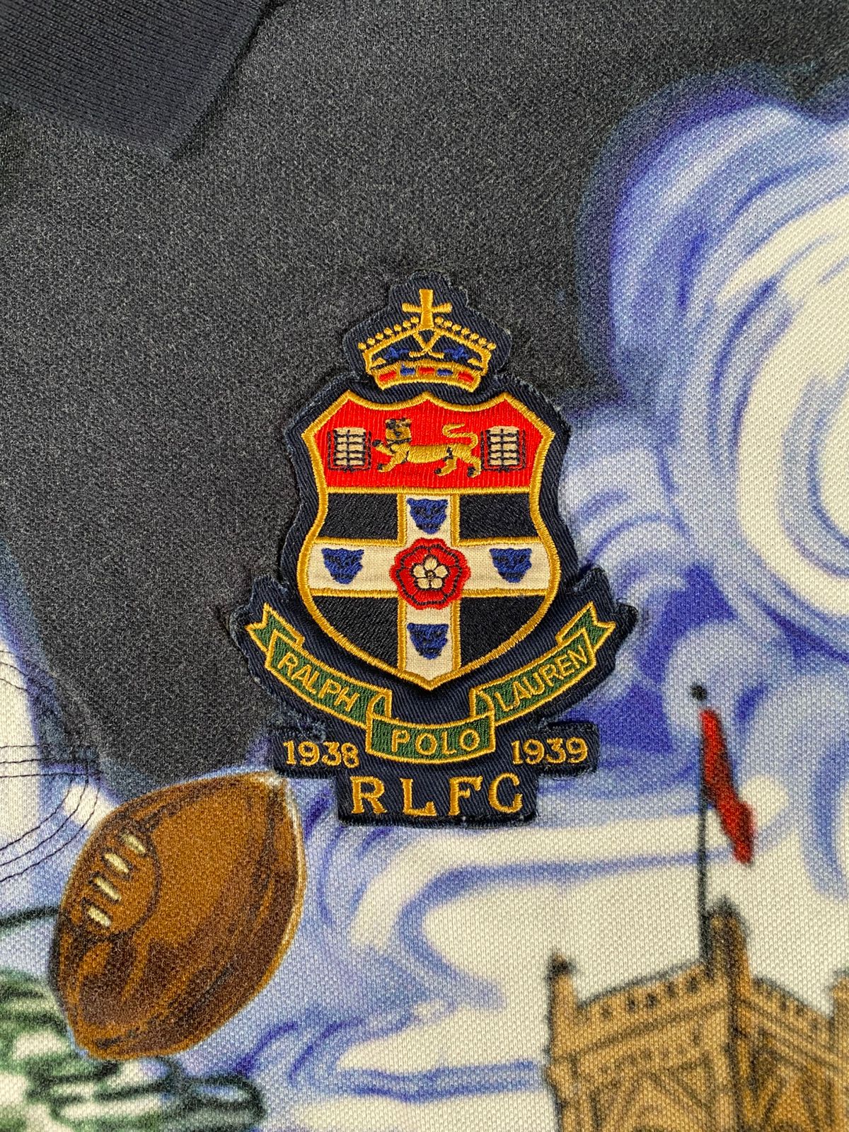 Ralph Lauren Graphic Bear Rugby Polo T-shirt